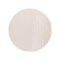 Prirodni okrugli tepih FIR WOOL 160 cm 2600 g/m2 krem
