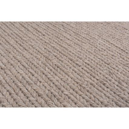 Prirodni tepih FIR WOOL 120x170 cm 2600 g/m2 bež