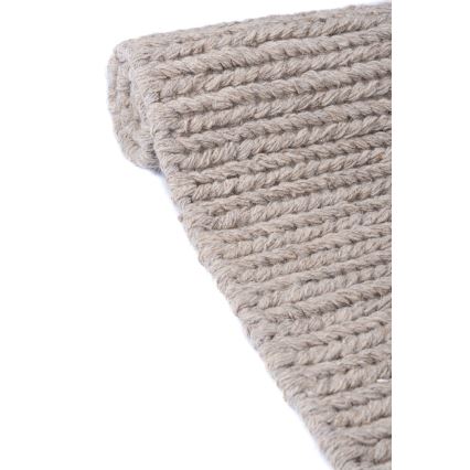 Prirodni tepih FIR WOOL 120x170 cm 2600 g/m2 bež