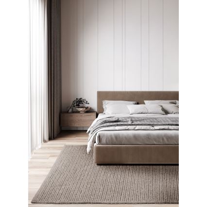 Prirodni tepih FIR WOOL 160x230 cm 2600 g/m2 bež
