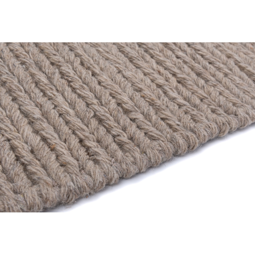 Prirodni tepih FIR WOOL 160x230 cm 2600 g/m2 bež