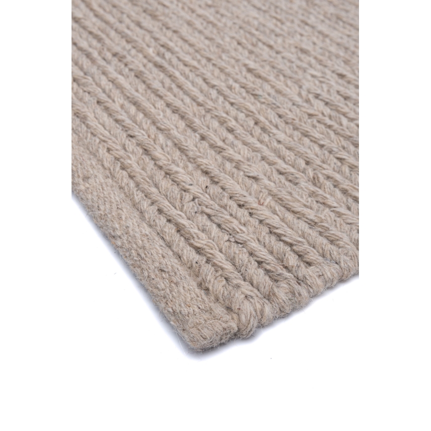 Prirodni tepih FIR WOOL 160x230 cm 2600 g/m2 bež