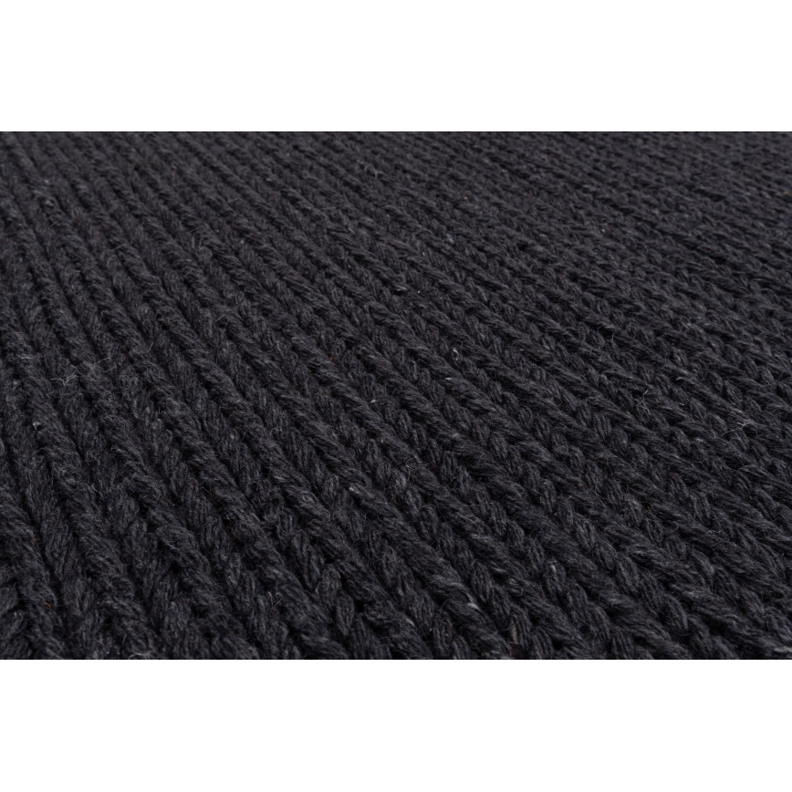 Prirodni tepih FIR WOOL 70x140 cm 2600 g/m2 antracit