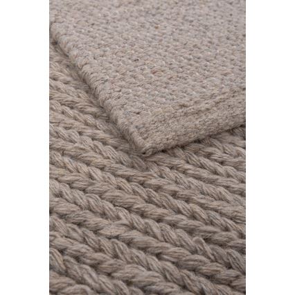 Prirodni tepih FIR WOOL 70x140 cm 2600 g/m2 bež