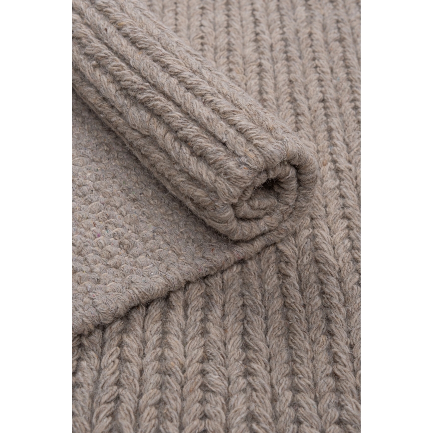 Prirodni tepih FIR WOOL 70x140 cm 2600 g/m2 bež