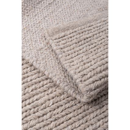 Prirodni tepih FIR WOOL 70x140 cm 2600 g/m2 bež