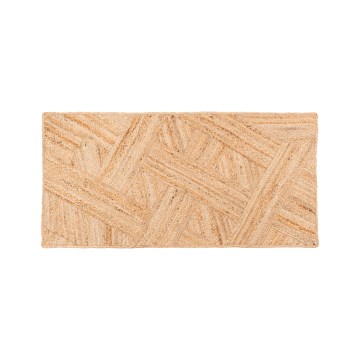 Prirodni tepih JUTA 70x140 cm bež