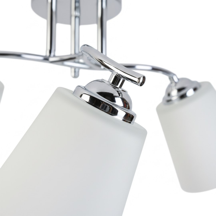 Prislonjen luster PAFOS 3xE27/15W/230V sjajni krom