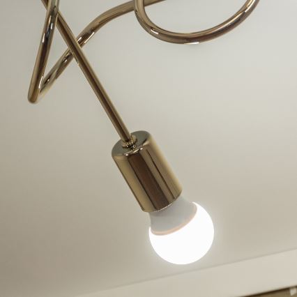 Prislonjeni luster OXFORD 3xE27/15W/230V zlatni