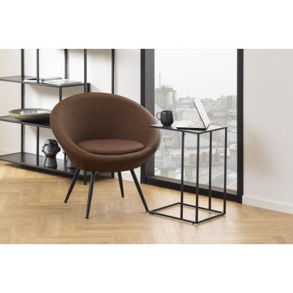 Pristavni stolić ALMA antracit