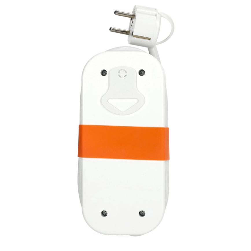 Produžni kabel 2U + 2xUSB 1,4 m bijela
