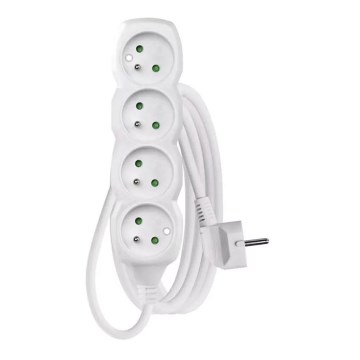Produžni kabel 4Z 3m bijeli