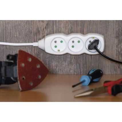 Produžni kabel 5Z 3m bijeli