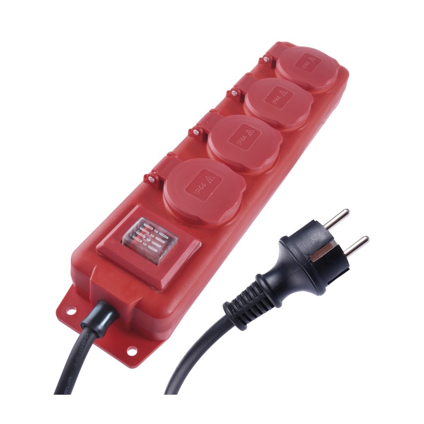 Produžni kabel GUM 4 utičnice 3m IP44