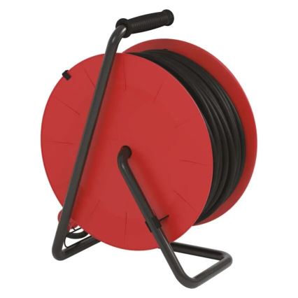 Produžni kabel na bubnju s 4 utičnice 50m crvena IP44