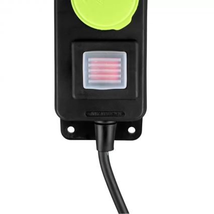 Produžni kabel s prekidačem, 3 utičnicama, 3 m, IP44
