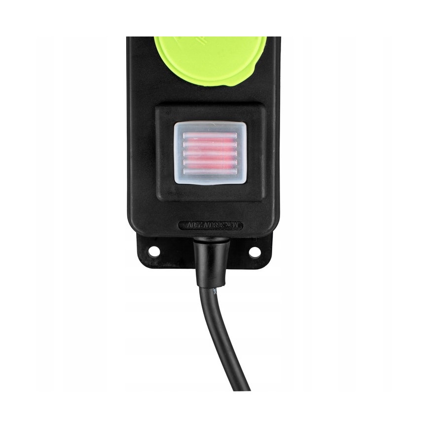 Produžni kabel s prekidačem, 3 utičnice, 20 m, IP44