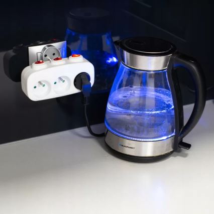 Produžni razdjelnik s prekidačima, 3 utičnice