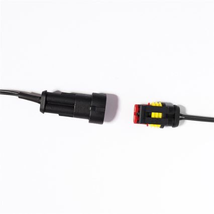 Proširujuće LED vanjske božićne lampice FELICIA FILAMENT 20xE10 14m obojena/topla bijela IP44, Proizvedeno u EU