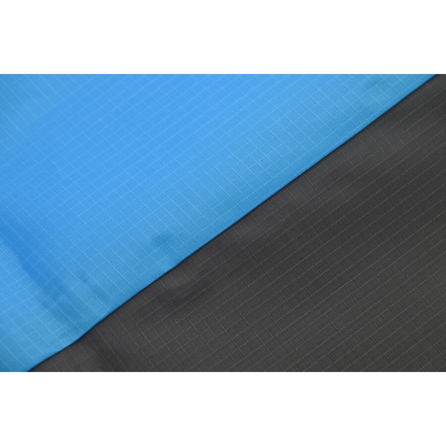 Prostirka za plažu 200x200 cm plava/siva