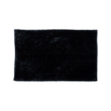 Protuklizna kupaonska prostirka CHENILLE 50x80 cm crna