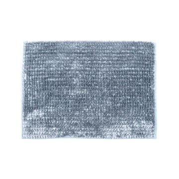 Protuklizna kupaonska prostirka CHENILLE 50x80 cm siva