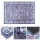 Protuklizni orijentalni tepih PRINT SHINE 120x170 cm plavi