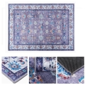 Protuklizni orijentalni tepih PRINT SHINE 160x230 cm plavi