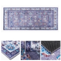 Protuklizni orijentalni tepih PRINT SHINE 70x140 cm plavi
