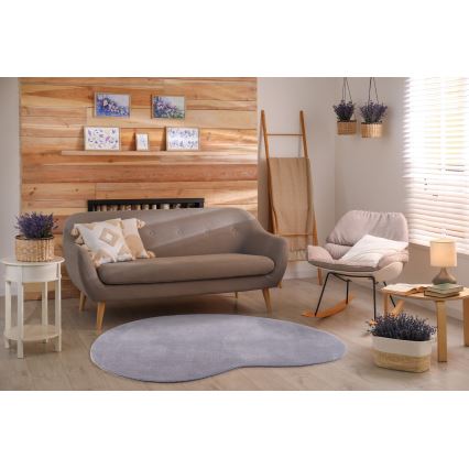 Protuklizni tepih LOREN 120x170 cm sivi