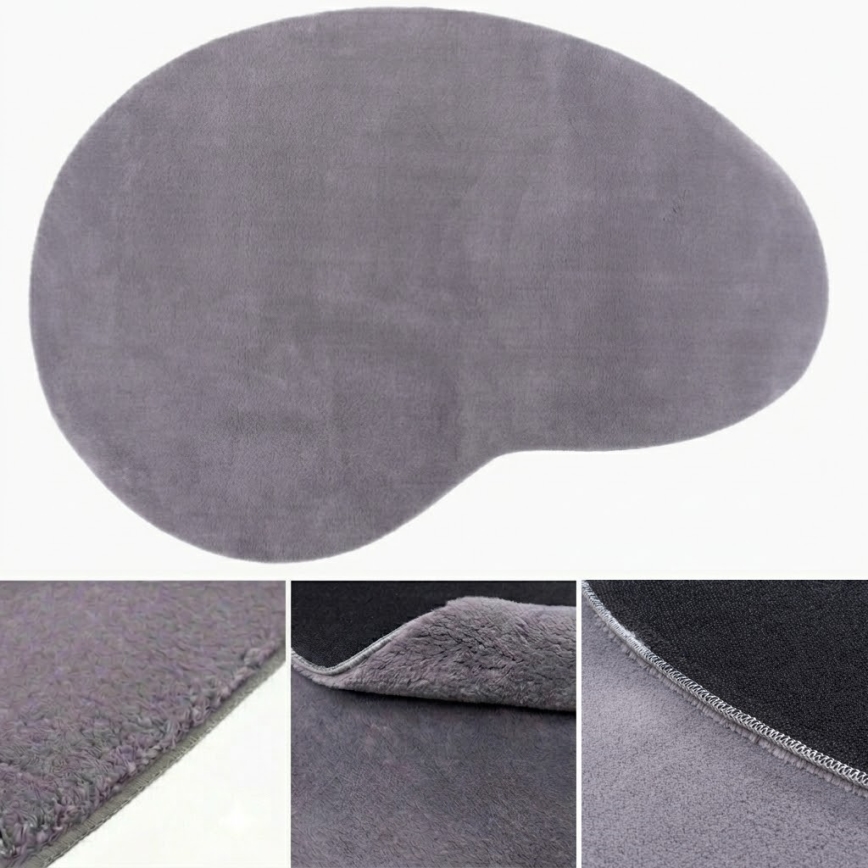 Protuklizni tepih LOREN 120x170 cm sivi