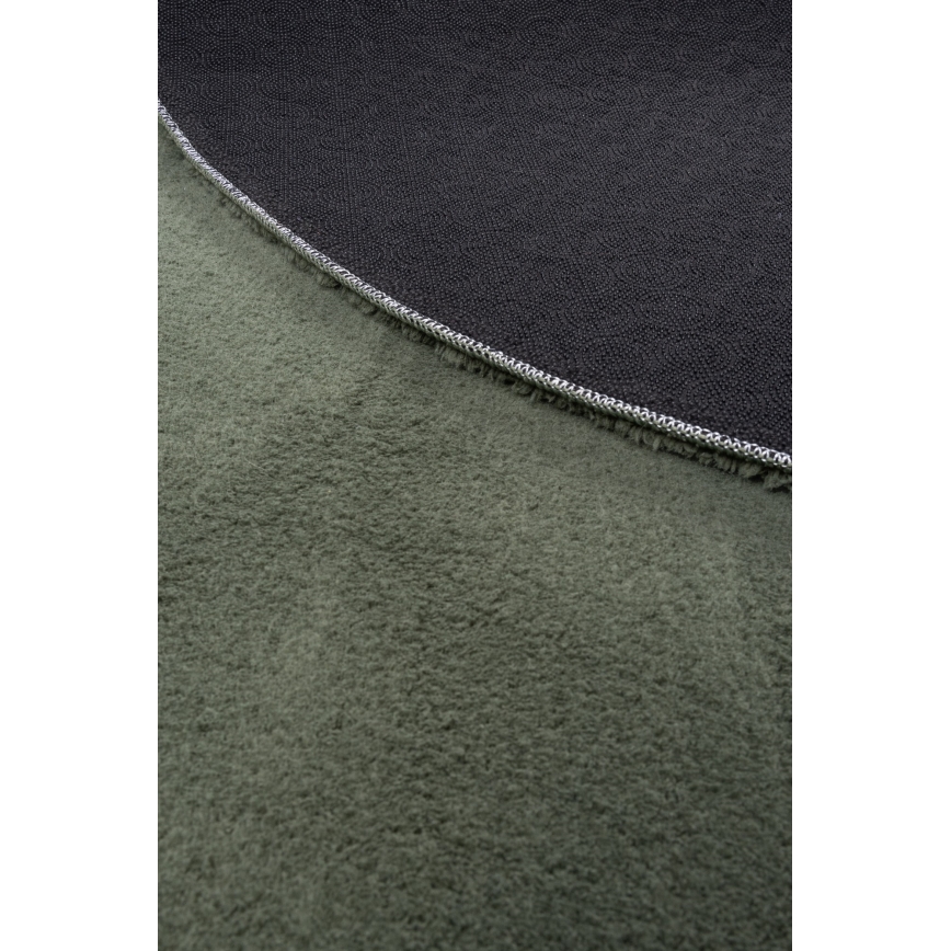 Protuklizni tepih LOREN 120x170 cm tamnozelene boje