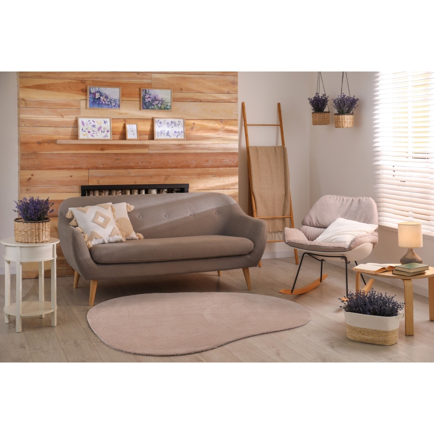 Protuklizni tepih LOREN 160x230 cm bež