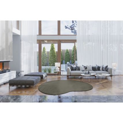 Protuklizni tepih LOREN 160x230 cm tamnozeleni