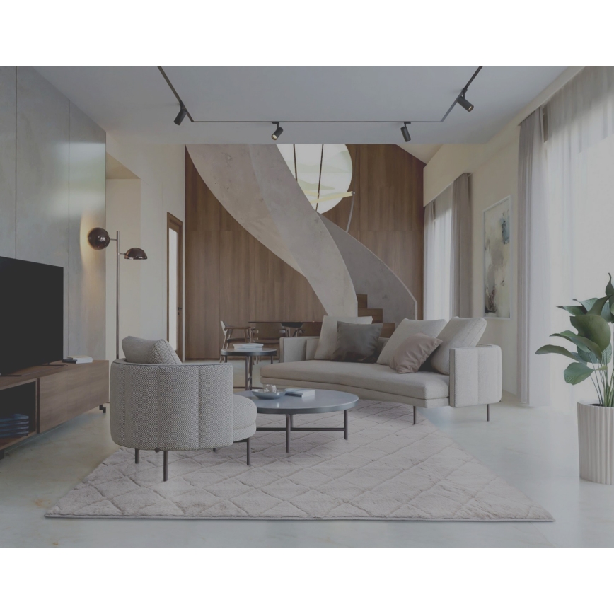 Protuklizni tepih MODENA NEW 120x160 cm svijetlo siva