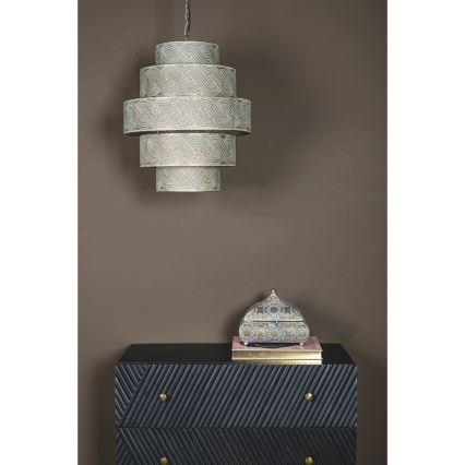 PTMD - Luster na lancu NARINDE 1xE27/40W/230V Ø 40 cm