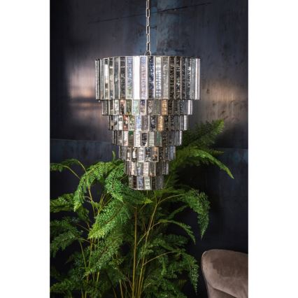 PTMD - Luster s lancem CEYLIN 1xE27/40W/230V promjer 40 cm