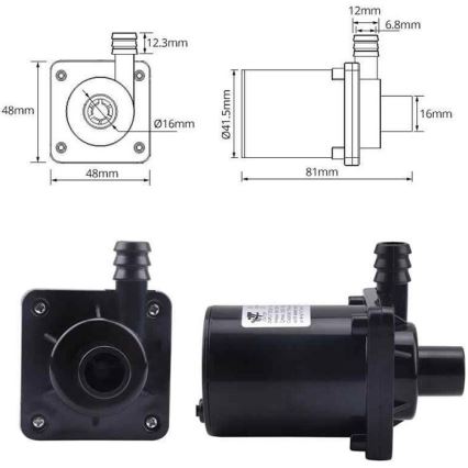 Pumpa 6-12V 700 l/h