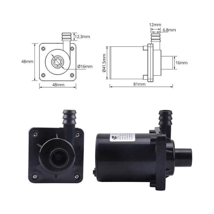 Pumpa 8-24VDC 900 l/h