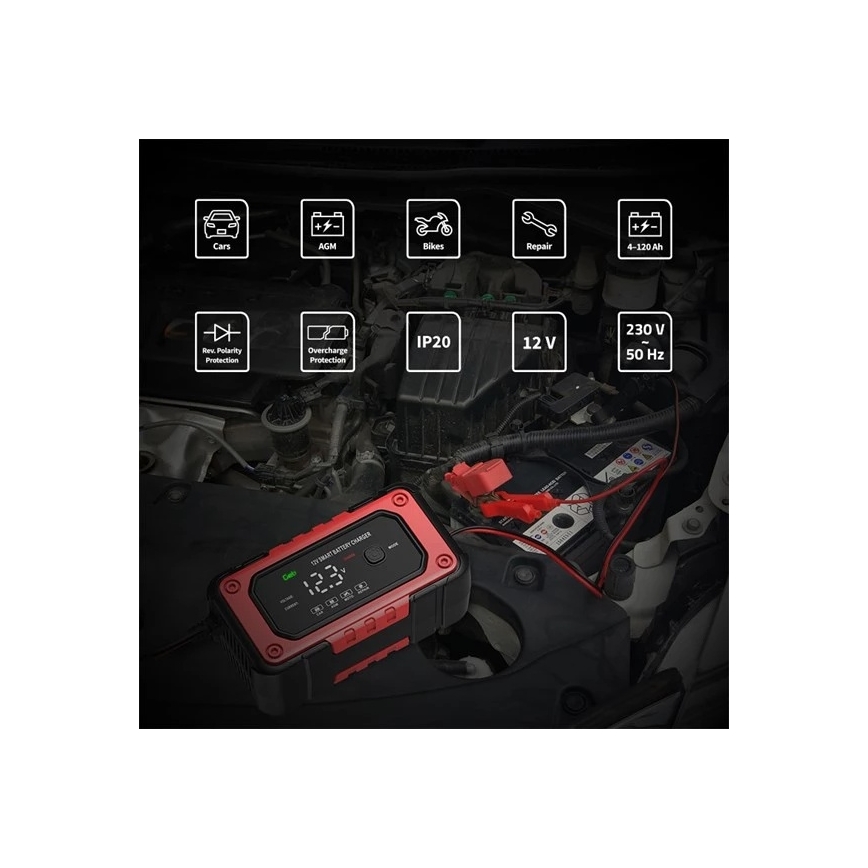 Punjač akumulatora 90W/230V