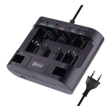Punjač baterije UNI6 AAA/AA/C/D/9V 230V
