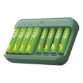 Punjač za baterije GP Charge & save 4×AA/AAA 1300 mAh/650 mAh 5 V