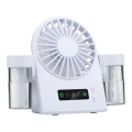 Punjaći stolni ventilator s efektom maglice 3,7 V 1200 mAh