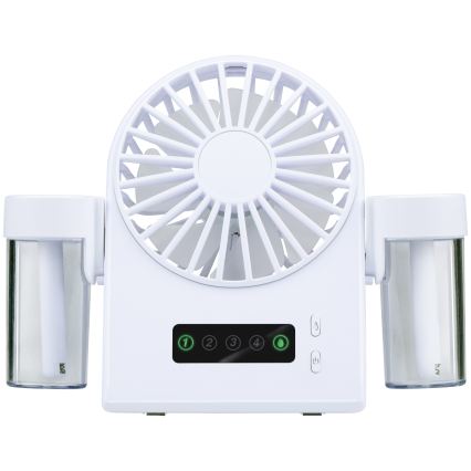 Punjaći stolni ventilator s efektom maglice 3,7 V 1200 mAh
