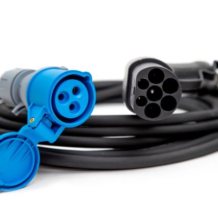 Punjački kabel za električne kampere tip 2, 7 m, 3,6 kW, 16 A