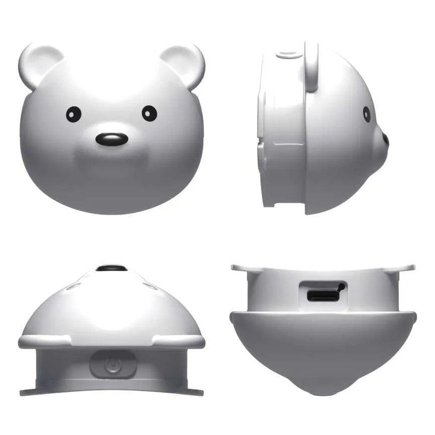 Punjiva LED čelna svjetiljka LED/USB 500 mAh medvjed