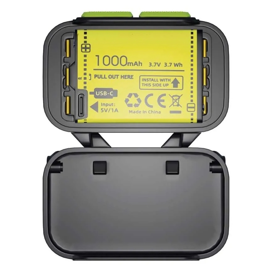 Punjiva LED čelna svjetiljka s prigušivanjem/3xAAA/1000 mAh 3,7V