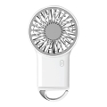 Punjivi džepni ventilator 3W/5V 300 mAh bijeli