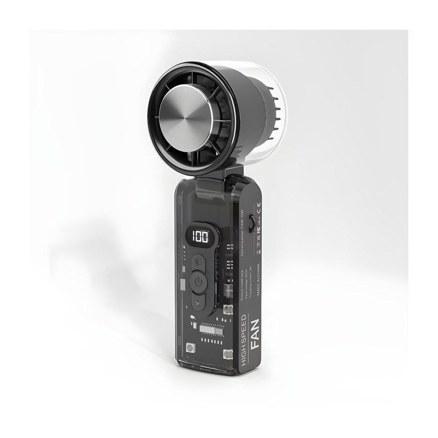 Punjivi džepni ventilator 6W/5V 2000 mAh