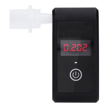 Punjivi mini alkotest Fuel Cell, 0,0 - 5,0‰ BAC, osjetljivost 0,08‰, 5 V
